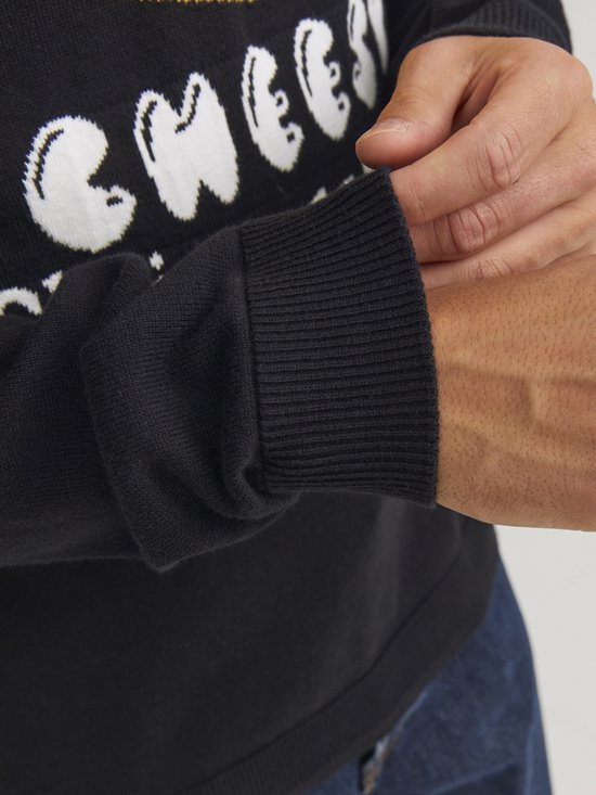 JACK&JONES - JORFESTIVE XMAS KNIT CREW NECK - Heren - Gebreide truien