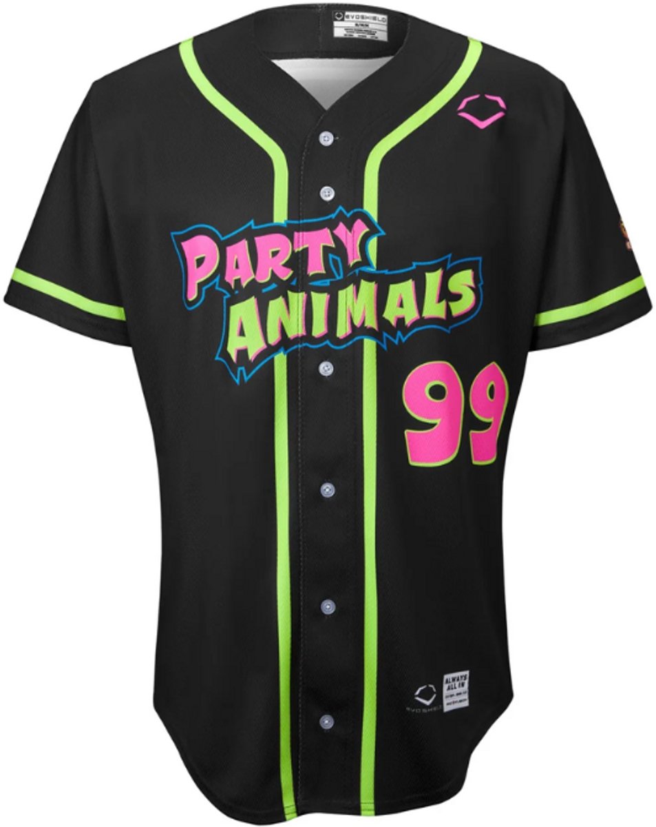 Evoshield Party Animals Replica Jersey M Black voor Sport Fanzone