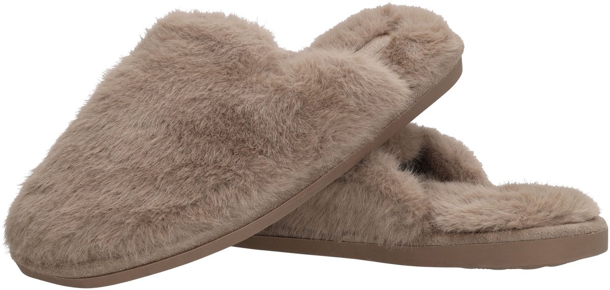 Sodutch Winter Essentials Dames Pantoffel 38/39 - Taupe