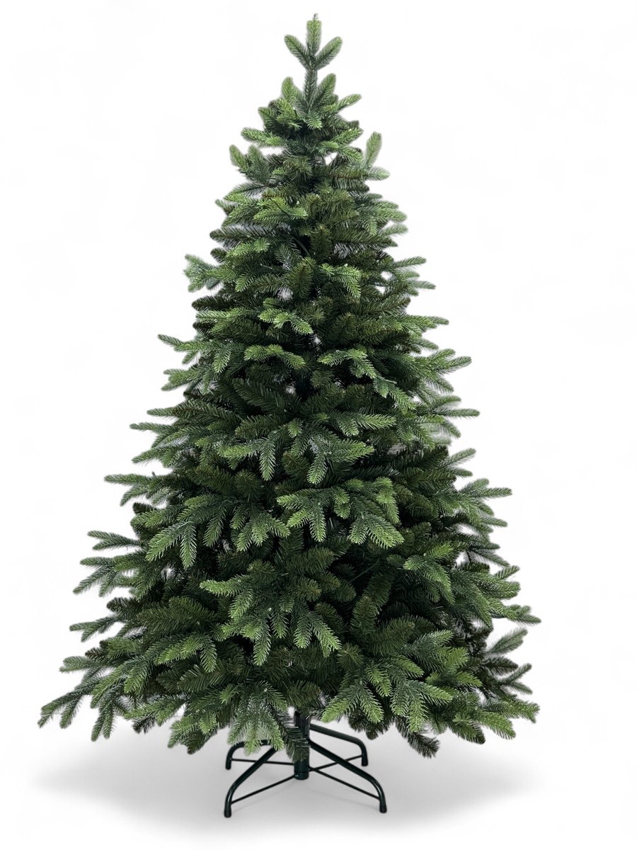 XMS-Trees Kunstkerstboom Whistler H210 x Ø147cm - Realistisch model/Dennengroen - Brandvertragend