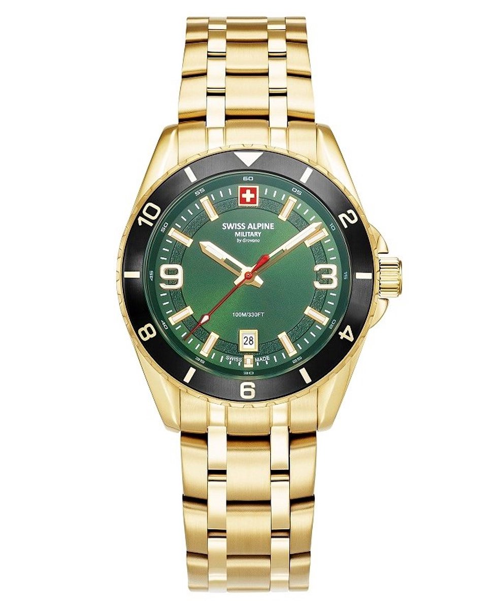 Swiss Alpine Military Sierra SAM7034.1118 mannen horloge