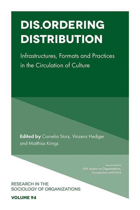 Research in the Sociology of Organizations 94 - Dis.Ordering ... - cover