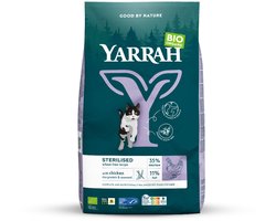Yarrah Biologisch Grain-Free Gesteriliseerd - Kattenvoer - 700 g