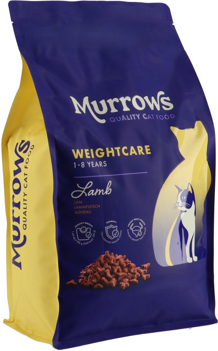 Murrows Murrows Weigthcare Lam - Kattenvoer - 2 kg
