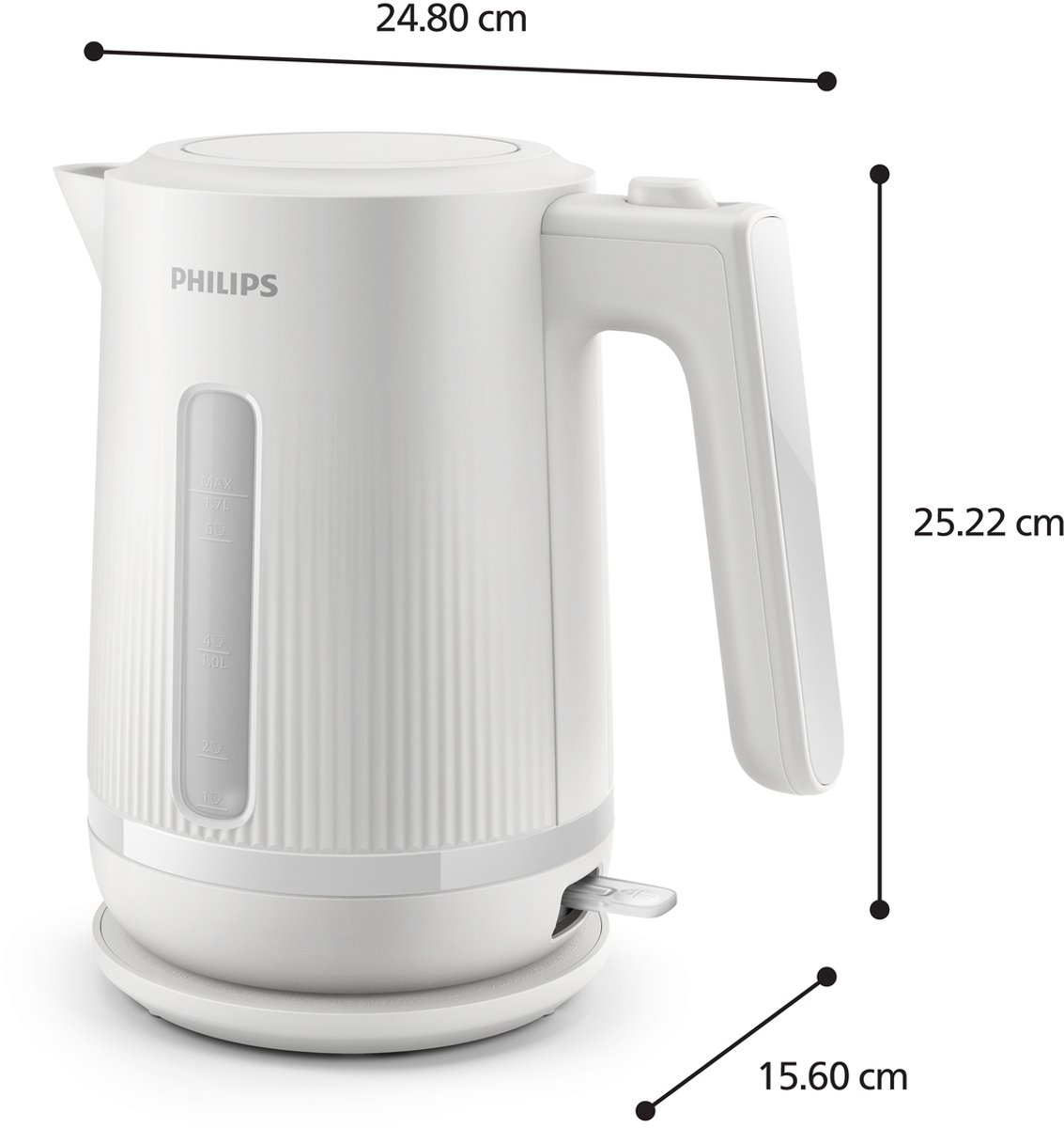 Philips 3000 series HD9411/00 - Waterkoker - 1.7L - Wit — afbeelding 3