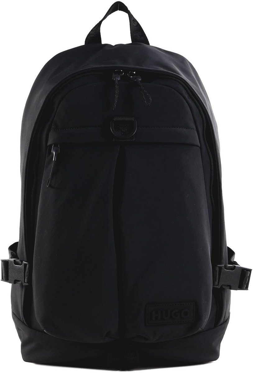HUGO laptop rugzak rugzak met laptopvak Taric Backpack Black zwart
