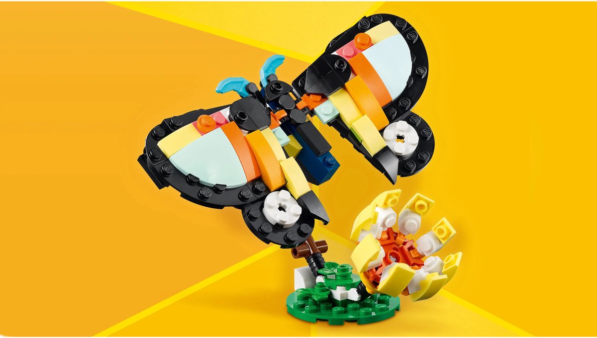 LEGO® Creator 3in1 Wilde Dieren: Tropische Toekan - 31173 — afbeelding 17