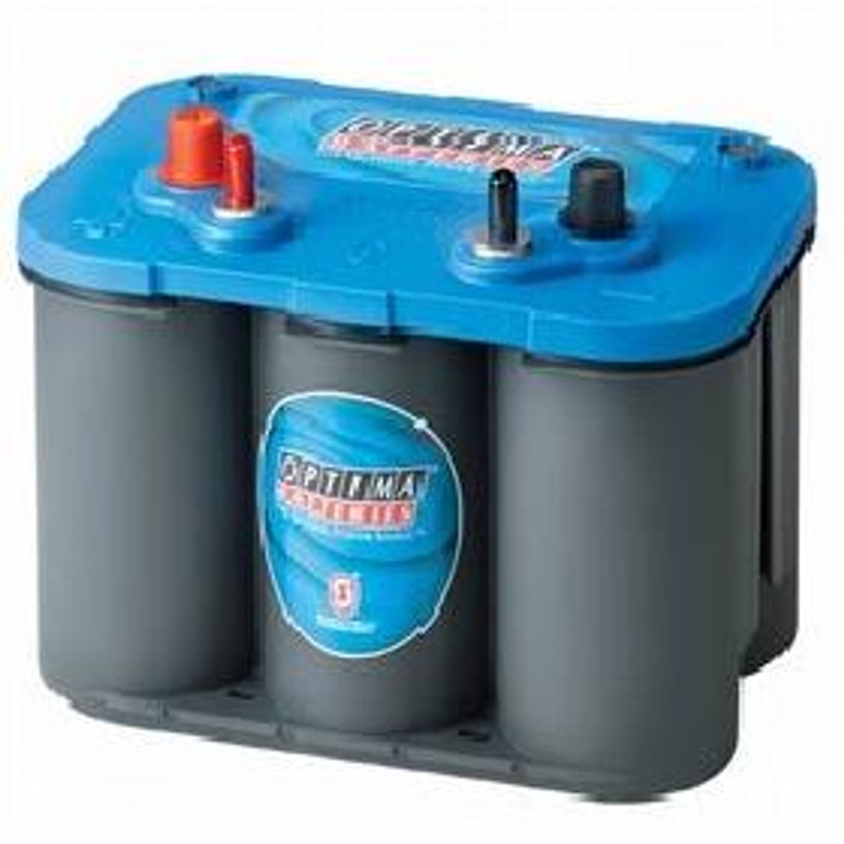 Optima accu met blauwe bovenkant 12 V 50 Ah BT SLI-4.2