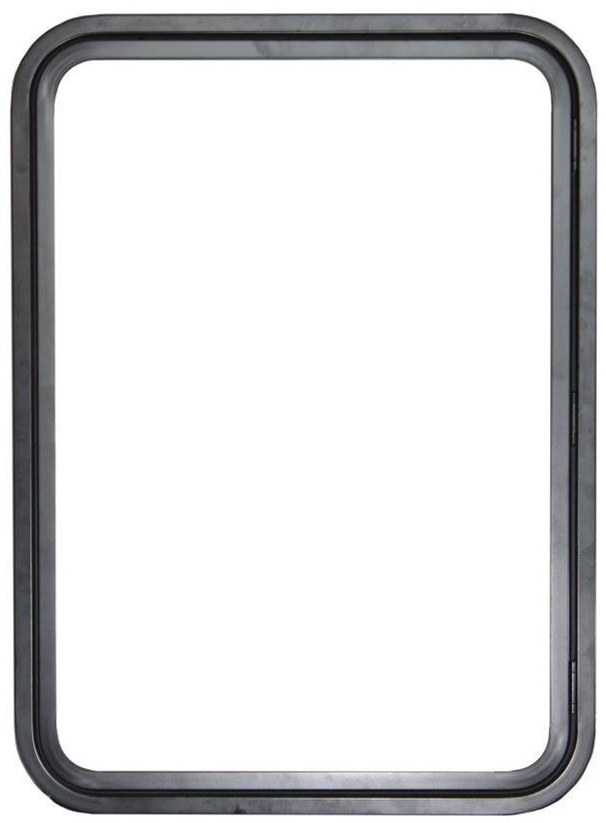 Serviceluik 650x900mm zwart - rechts, met paneel pp
