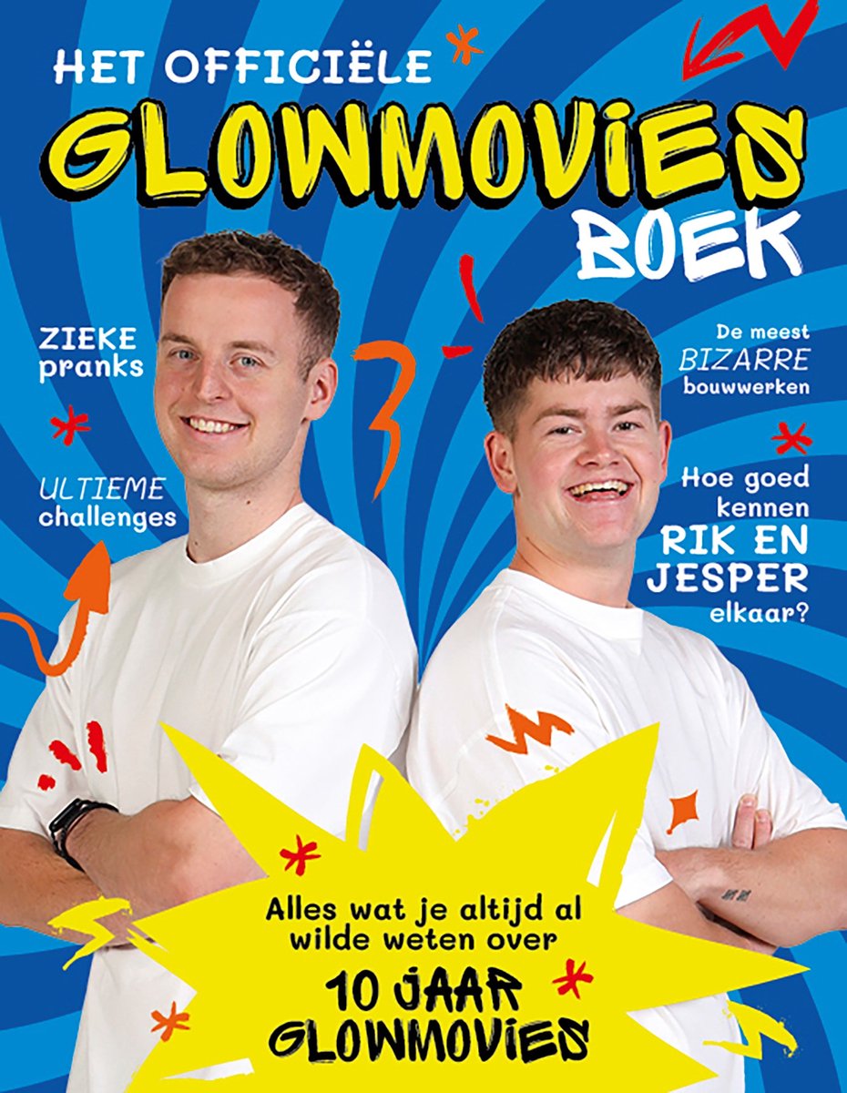 Omslag van Het officiële Glowmovies boek