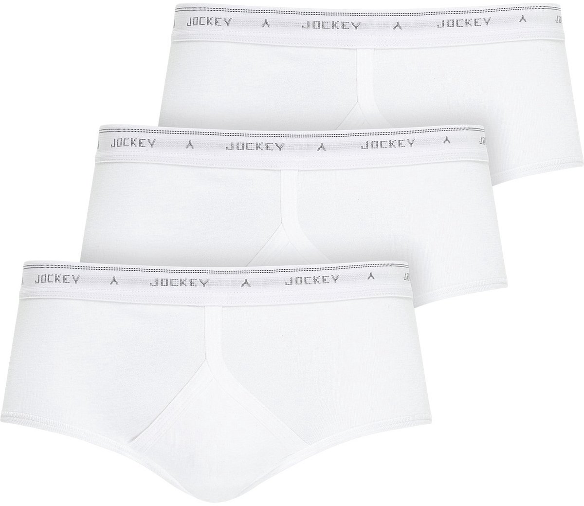 Jockey Slip Classic Cotton Rib Y-Front Brief Set van 3