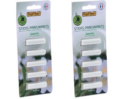 Set van 10 geursticks voor stofzuiger met jasmijn TopFilter