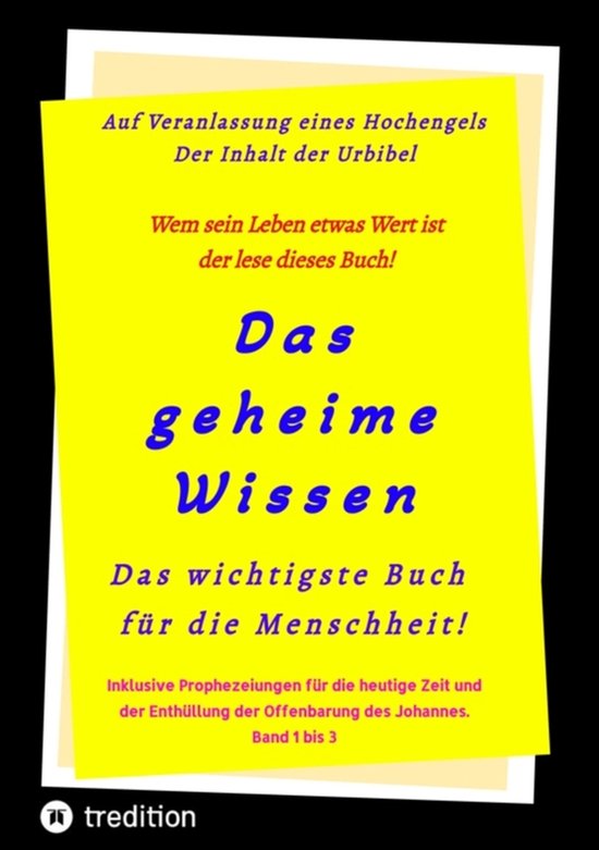 2. Auflage 3. Band Neuaufbau der Urbibel