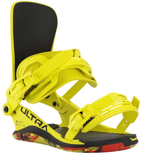 Union Binding Ultra Snowboardbindingen Geel M