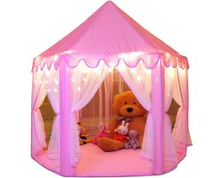 Homeblend® Prinsessen Speeltent - Tent - Speeltent - Groot Kindertent Kasteel Binnen & Buiten – 140x135cm