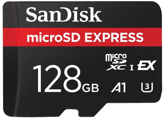 Sandisk MicroSD Express Card 128GB 480MB/s