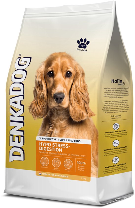 Denkadog Hondenvoer Hypo Stress Digestion 2,5 kg