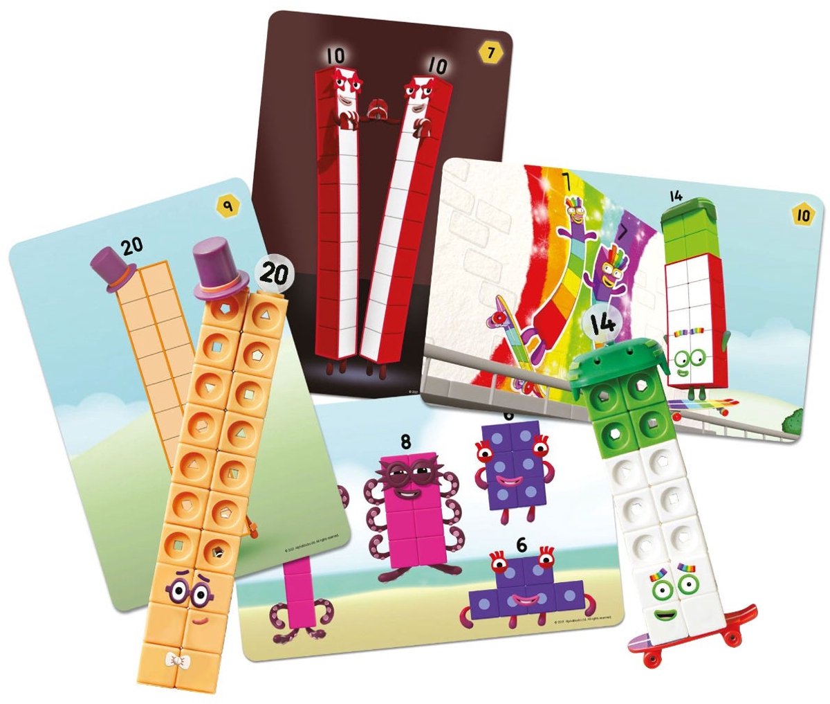 Kit d'activités avec cubes MathLink Numberblocks de 11 à 20 - N/A - 0.00