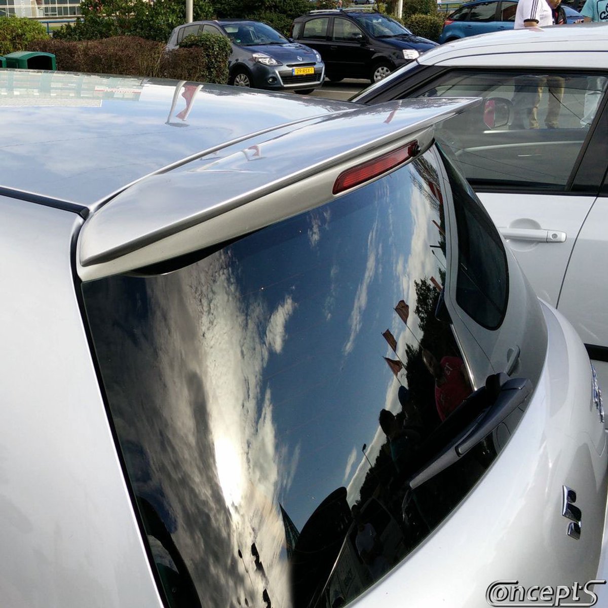 AutoStyle Dakspoiler Suzuki Swift II 2005-2010 (ABS)