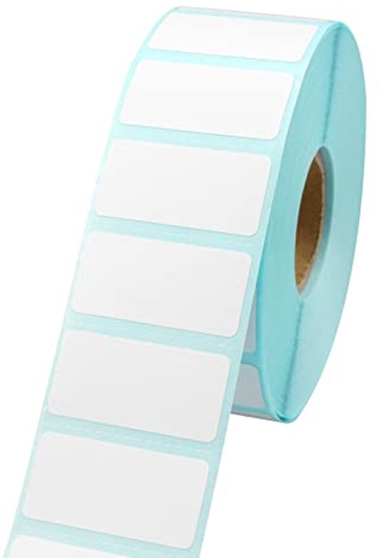 1500 Stuks Witte Stickers voor Kantoor en Opslag - Kleine Zelfklevende ...