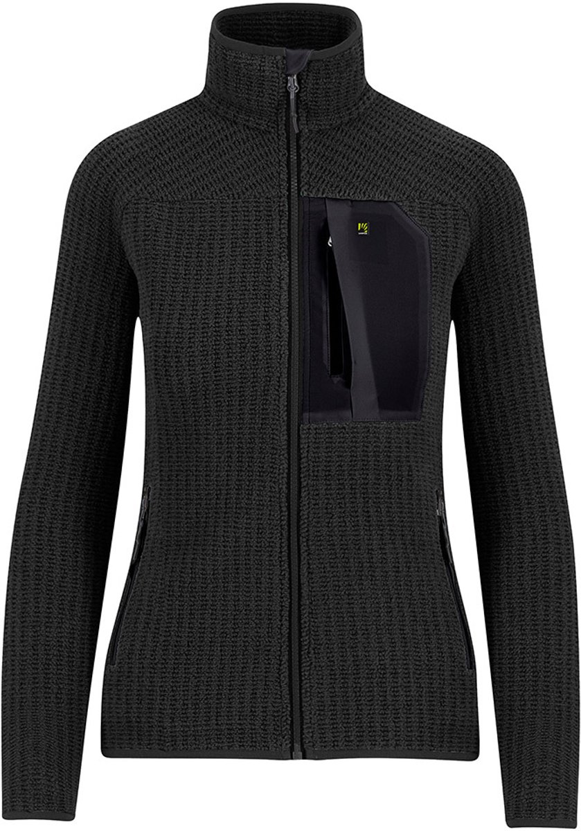 Karpos Rocchetta Evo Fleece Met Volledige Rits Vrouw Zwart