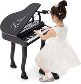 Clavier de Piano Electronique à 37 Touches pour enfants avec Tabouret et Microphone Bleu Clavier de Piano Electronique à 37 Touches pour enfants avec Tabouret et Microphone Bleu