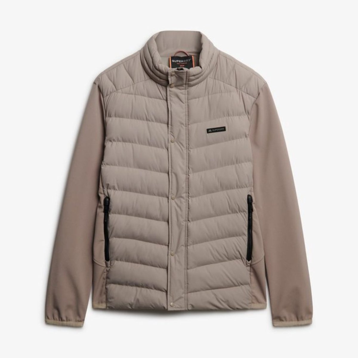 Superdry Storm Popper Softshell Jas Heren XL Donkergroen
