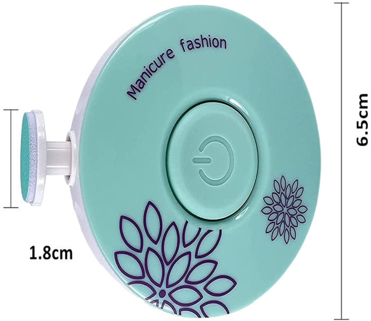 TSD goods – Baby Nagelvijl – Elektrische Baby Nagelvijl – Inclusief Batterijen – Manicureset – Verzorgingsset – Nagelschaartje – Wit — cadeau in Verzorging - foto 7