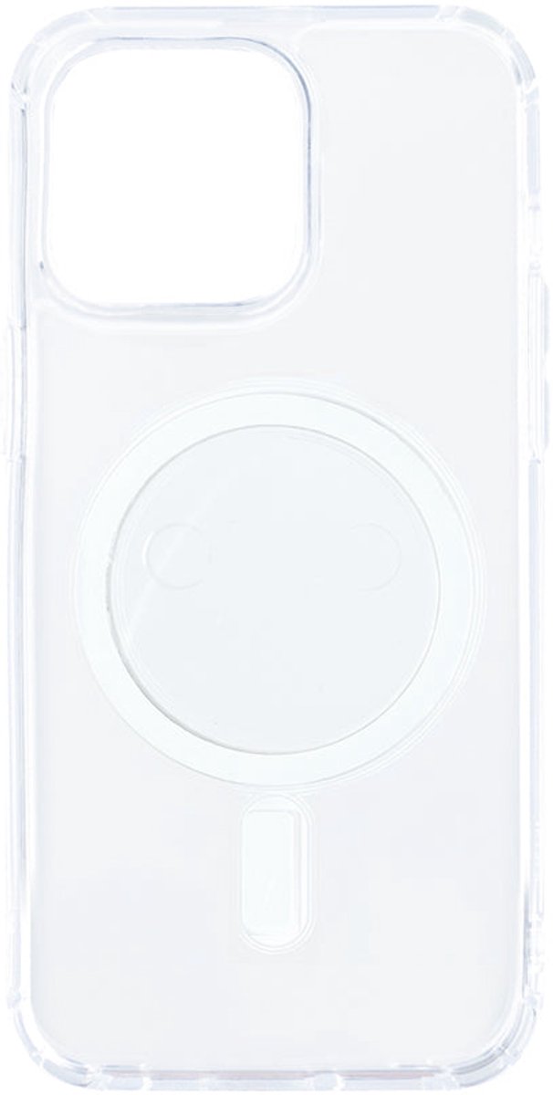 Rixus For iPhone 12 Pro Max Magnetic Clear Case