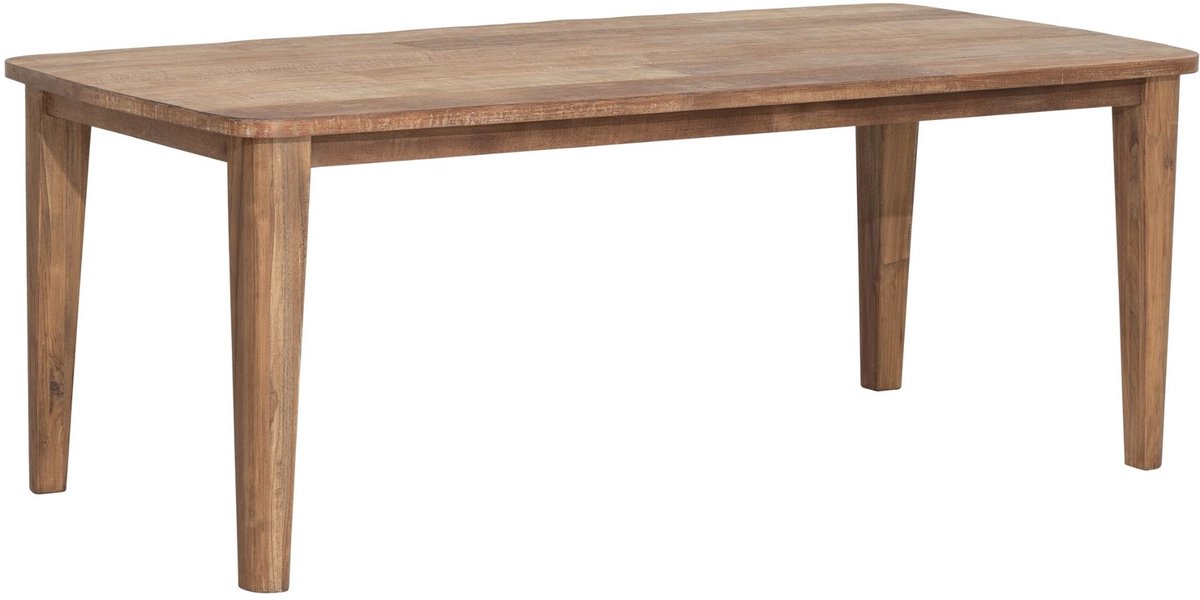 DTP Home Dining table Bliss rectangular 200,76x200x100 cm | TEAKWOOD top