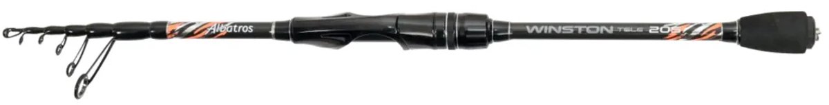 Albatros Winston Tele 275 / 7 / 5-20GR - Telescopische reishengel met luxe hoes