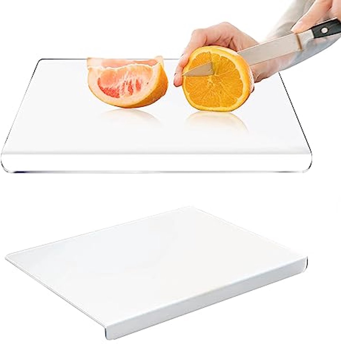 Transparante Acryl Snijplank voor Keuken - Antislip en Duurzaam (60 x 45 cm)
