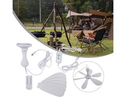 USB Mini Plafondventilator voor Camping en Buiten