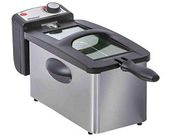 Professionele roestvrijstalen friteuse met 3 liter capaciteit