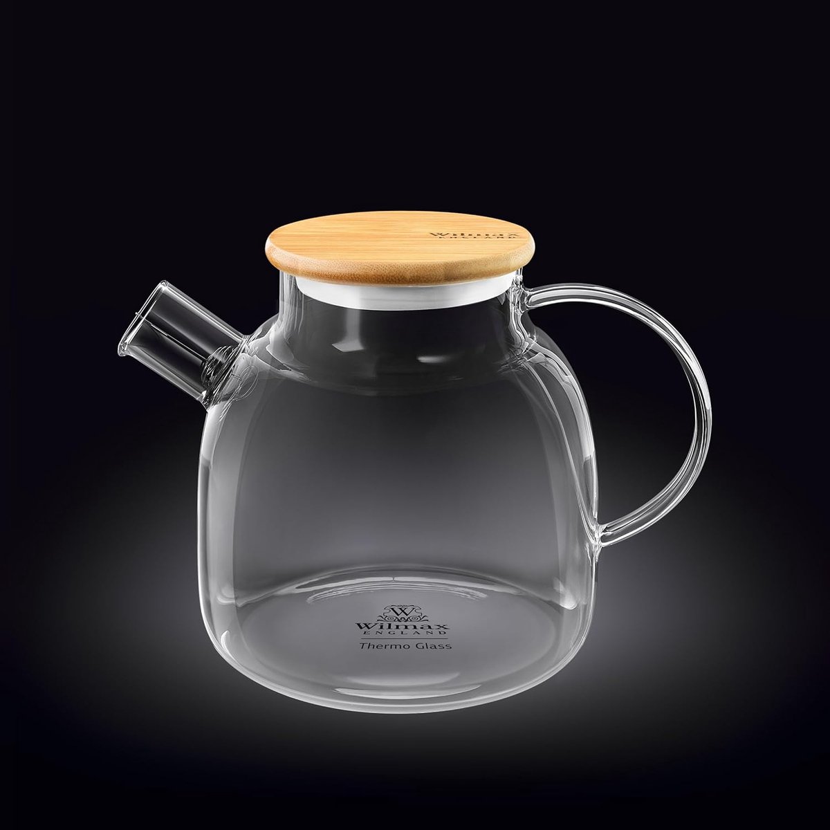 Wilmax - Teekanne Glas (1200ml) + 2 Teeglaser (400ml) WL-888826/A-888734/A2
