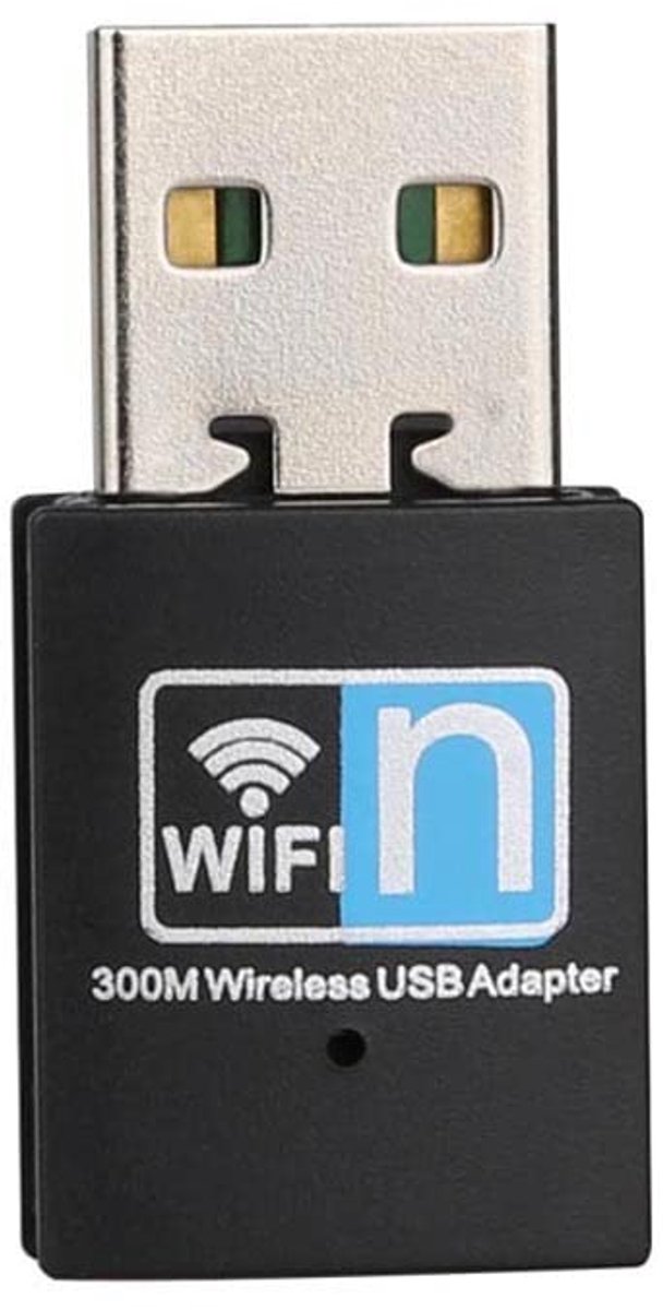 Wifi-adapter 300 Mbit/s - USB WLAN Stick voor Draadloos Internet
