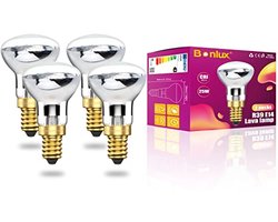 25W R39 E14 SES Gloeilamp - Warm Licht Reflectorlamp voor Lava Lite Vervanging (4 Stuks)