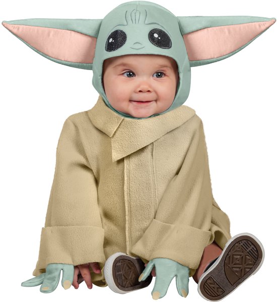RUBIES FRANCE - De Mandalorian - Star Wars Baby Yoda Vermomming - 86/98 (2-3 jaar)