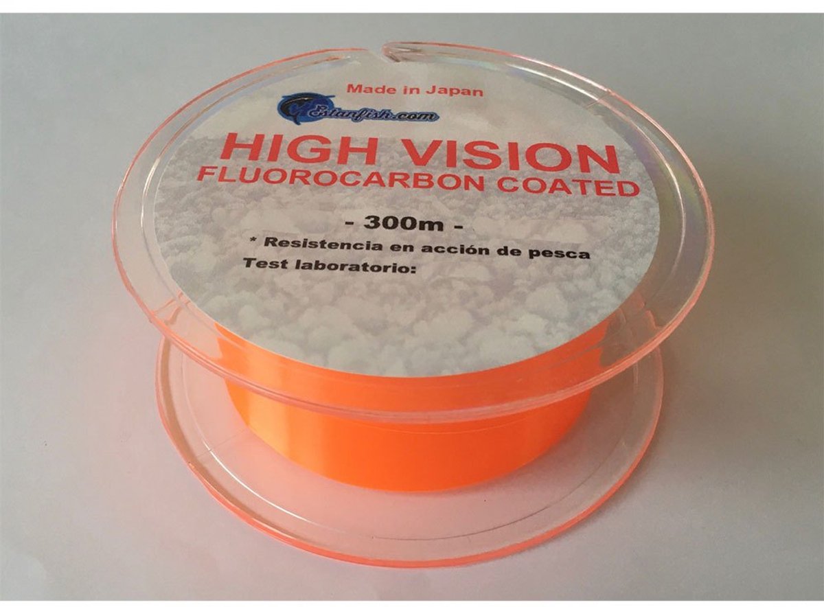Estanfish High Vision 300 M Monofilament Oranje 0.390 mm
