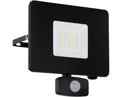 Eglo FAEDO 3 - Buiten wandlamp met bewegingssensor - Zwart