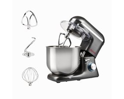 Kneedmachine 8L - meerdere accessoires, 1800W, ideaal voor deeg en meer