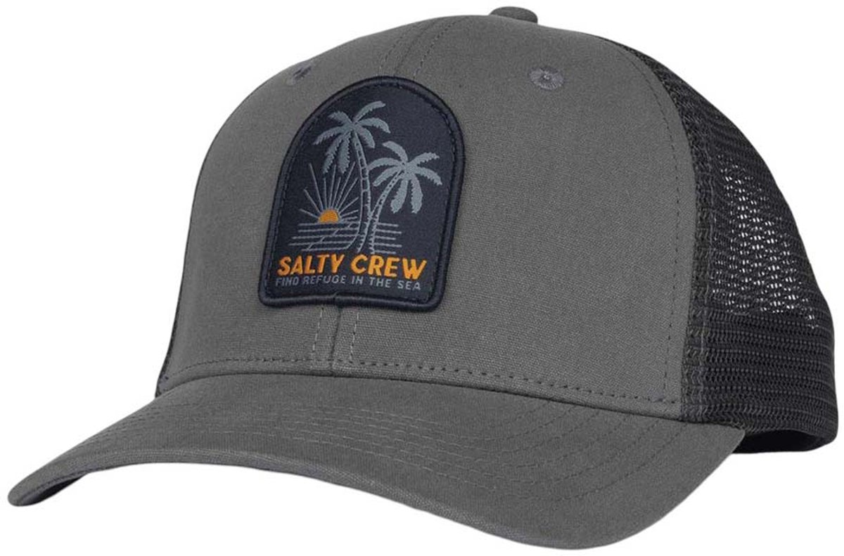 Salty Crew Palmdale Retro Truckercap Grijs Kinderen
