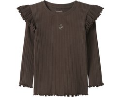 NAME IT - NMFNINNA LS SLIM TOP PB - Meisjes - Lange mouwen shirts