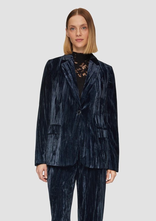 s.Oliver Blazer da donna - nero Taglia XXL