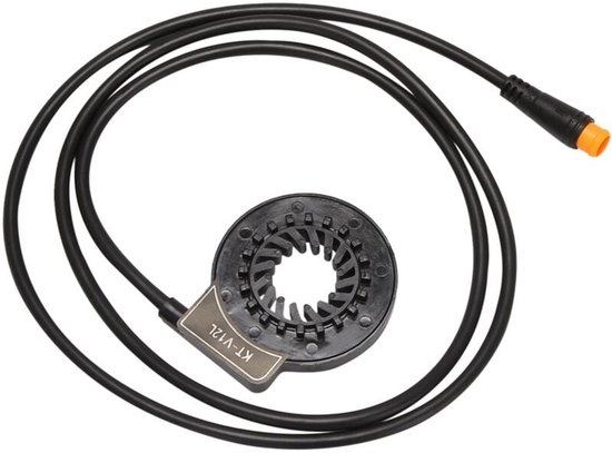 Foto: Kt v12l e bike pas sensor magnetische trapondersteuning 68cm waterdichte kabel zwart
