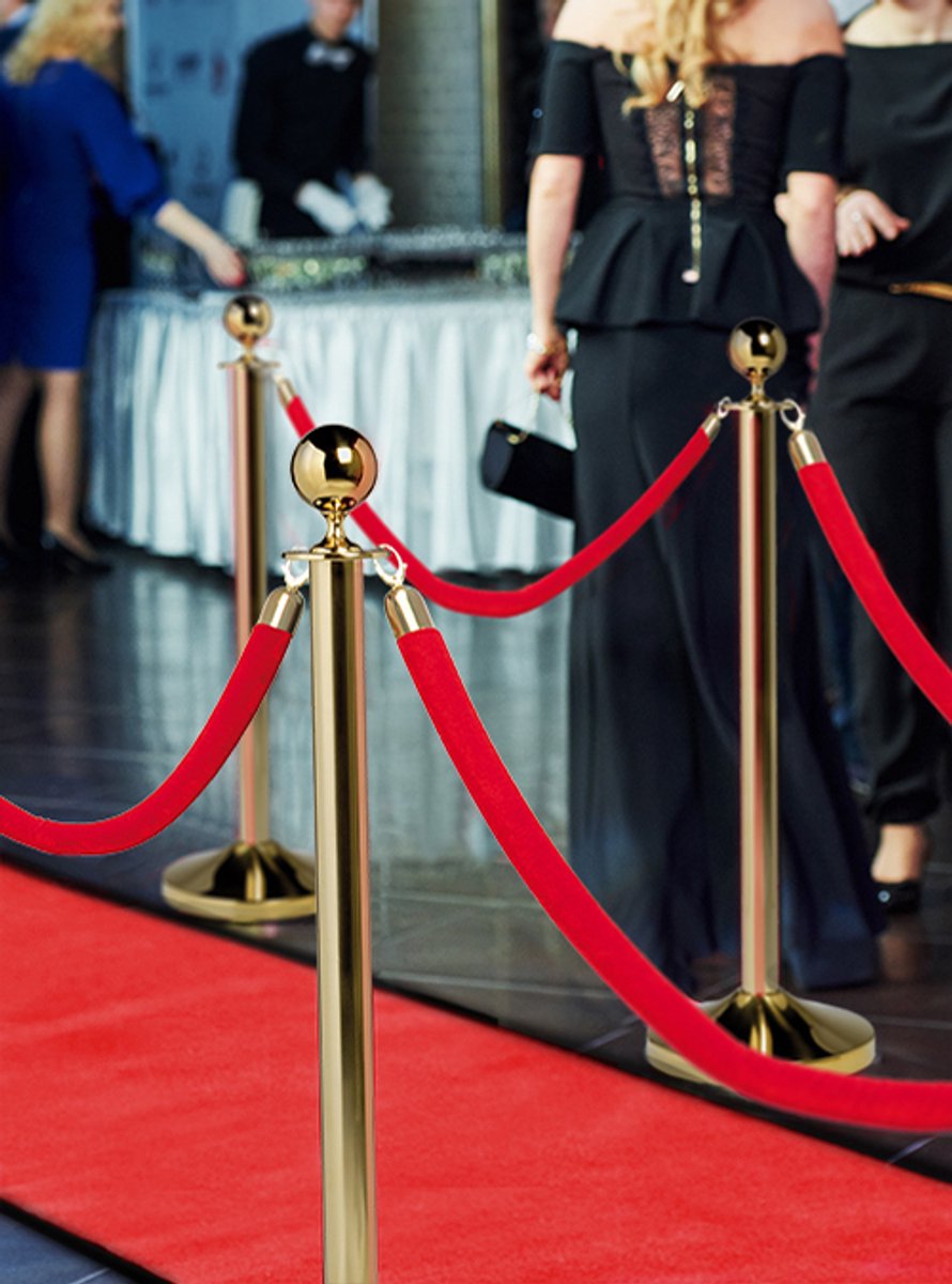 Securit® antisliptapijt in rood, 2 meter