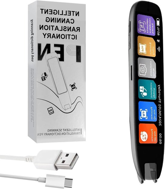 Thelau - Scan Reader Pen met Camera en Voice Translator voor - Thelau - €87,99