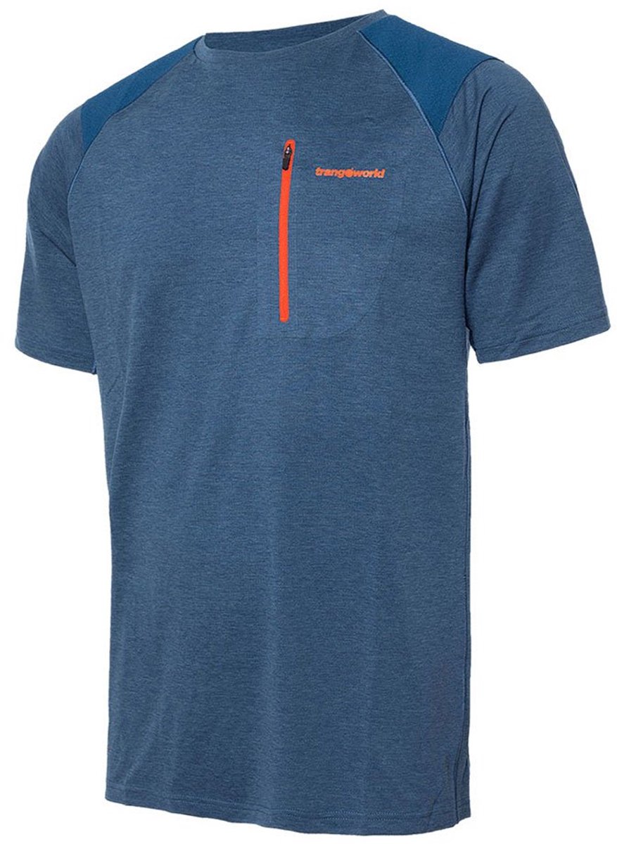 Trangoworld Trx2 Pro T-shirt Met Korte Mouwen Blauw L Man