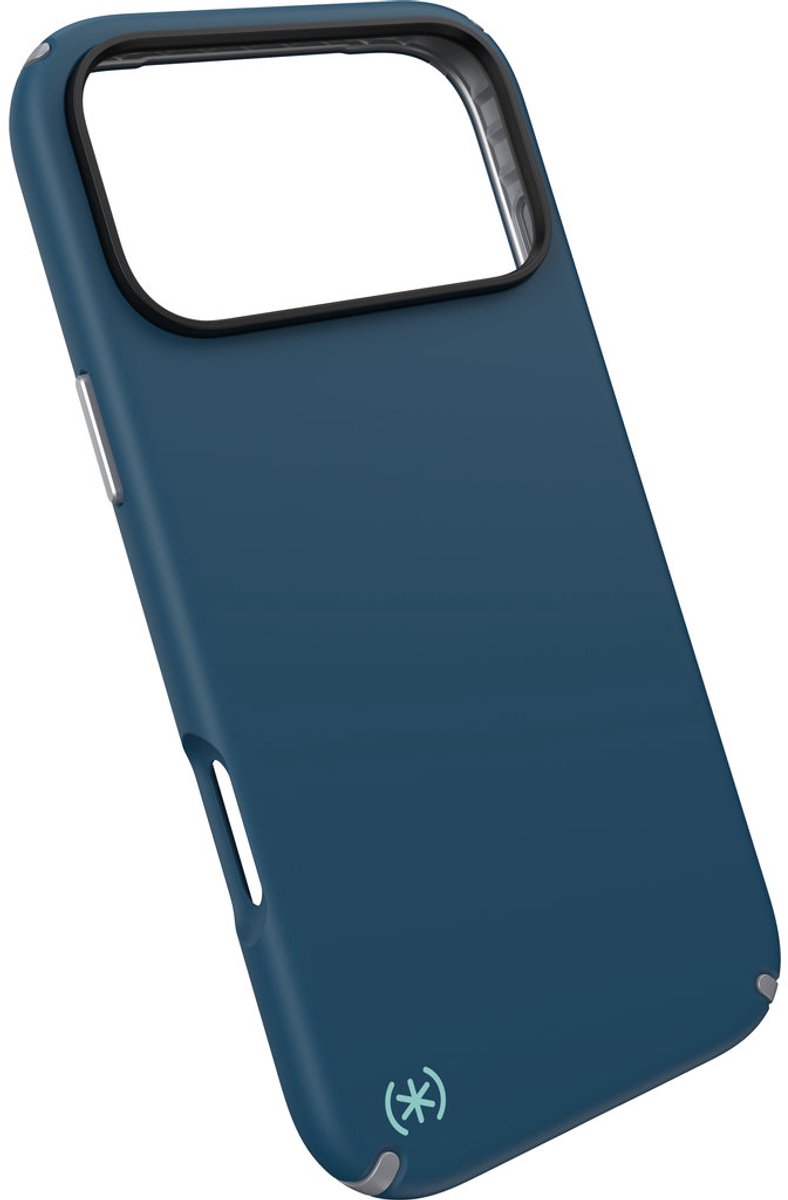 Speck hoesje geschikt voor Apple iPhone 17 Pro Max - Slank - MagSafe - Ultieme Bescherming - Luxe Soft-touch Afwerking - Valbescherming gecertificeerd tot 4 meter - Microban Antibacterieel - Presidio2 Pro lijn -Blauw