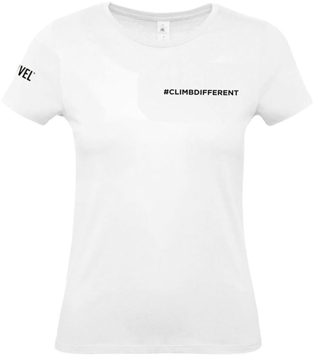 Grivel Climbdifferent T-shirt Met Korte Mouwen Wit M Vrouw